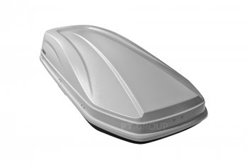 30 989 р. Автобокс PT GROUP (650л., 225x45x88, двустороннее открывание) Active L серый   (Серый)  с доставкой в г. Керчь. Увеличить фотографию 2