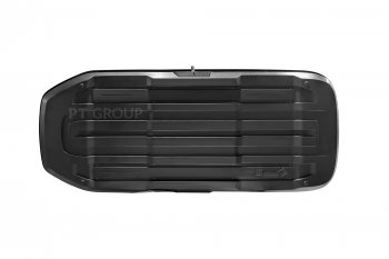 30 989 р. Автобокс PT GROUP (650л., 225x45x88, двустороннее открывание) Active L серый   (Серый)  с доставкой в г. Керчь. Увеличить фотографию 6