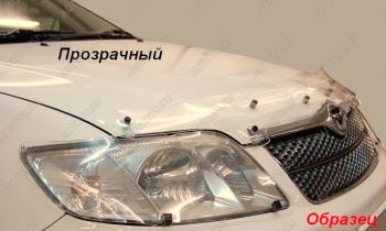  Дефлектор капота (3DA-CV1W) CA-Plastic Mitsubishi Delica D:5  1 (2018-2025) рестайлинг (серия Classic прозрачный)