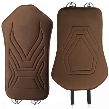 2 199 р.  Накидка на сиденье (1 место Афины) ЛЮКС ст АЛЬБИОН Lord Autofashion   (коричневый, строчка коричневая)  с доставкой в г. Керчь. Увеличить фотографию 9