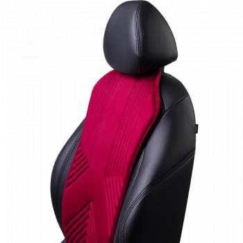 2 599 р. Накидка на сиденье (1 место Афины) ЛЮКС ст ВАН ВЭЙ Lord Autofashion   (красный, строчка темно-красный)  с доставкой в г. Керчь. Увеличить фотографию 8