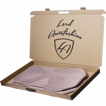 2 599 р. Накидка на сиденье (1 место Афины) ЛЮКС ст ВАН ВЭЙ Lord Autofashion   (розовый, строчка розовая)  с доставкой в г. Керчь. Увеличить фотографию 7