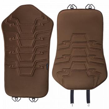 2 599 р. Накидка на сиденье (1 место Афины) ЛЮКС ст ФОРТ Lord Autofashion   (коричневый, строчка коричневая)  с доставкой в г. Керчь. Увеличить фотографию 10