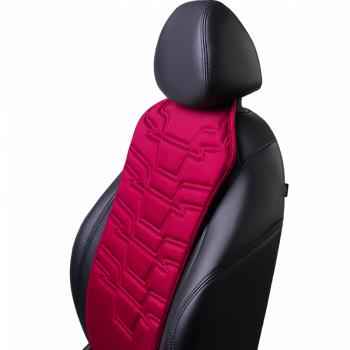 2 599 р. Накидка на сиденье (1 место Афины) ЛЮКС ст ФОРТ Lord Autofashion   (красный, строчка темно-красная)  с доставкой в г. Керчь. Увеличить фотографию 9