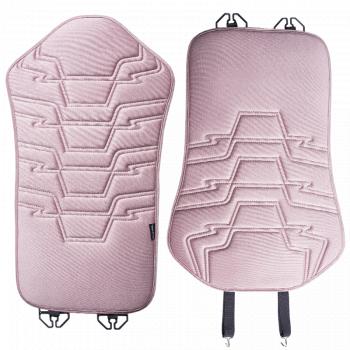 2 599 р. Накидка на сиденье (1 место Афины) ЛЮКС ст ФОРТ Lord Autofashion   (розовый, строчка розовая)  с доставкой в г. Керчь. Увеличить фотографию 10