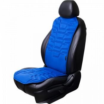 2 599 р. Накидка на сиденье (1 место Афины) ЛЮКС ст ФОРТ Lord Autofashion   (синий, строчка темно-синяя)  с доставкой в г. Керчь. Увеличить фотографию 10