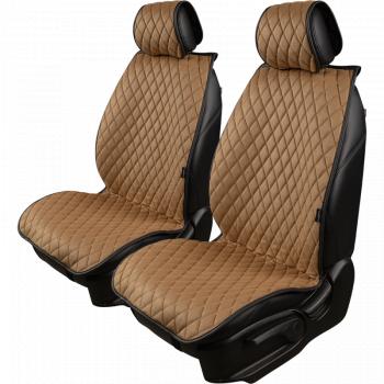 Накидка на сиденье (2 места Каир) ТЕЙЛОР ст БАЙРОН Lord Autofashion  (бронза, строчка бежевая)