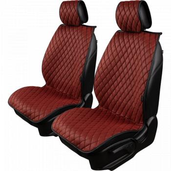 Накидка на сиденье (2 места Каир) ТЕЙЛОР ст БАЙРОН Lord Autofashion  (красный, строчка черная)