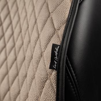 2 999 р. Накидка на сиденье (2 места Каир) ТЕЙЛОР ст БАЙРОН Lord Autofashion   (светло-бежевый, строчка бежевая)  с доставкой в г. Керчь. Увеличить фотографию 9