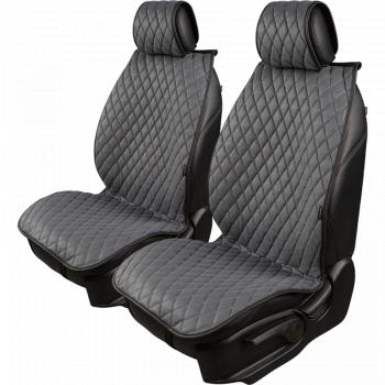 Накидка на сиденье (2 места Каир) ТЕЙЛОР ст БАЙРОН Lord Autofashion  (серый, строчка серая)