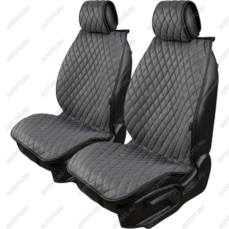 2 779 р. Накидка на сиденье (2 места Каир) ТЕЙЛОР ст БАЙРОН Lord Autofashion   (серый, строчка серая)  с доставкой в г. Керчь