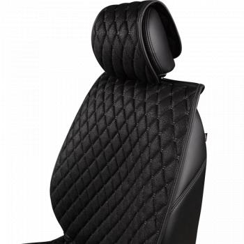 2 779 р. Накидка на сиденье (2 места Каир) ТЕЙЛОР ст БАЙРОН Lord Autofashion   (черный, строчка серая)  с доставкой в г. Керчь. Увеличить фотографию 8