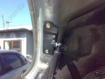 3 299 р. Упор капота ТехноМастер  Nissan Note  1 (2004-2013) E11 дорестайлинг, E11 рестайлинг  с доставкой в г. Керчь. Увеличить фотографию 3
