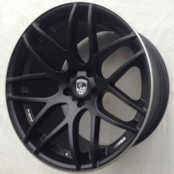 Колесный литой диск (модель 7390/аналог Lumma) ZIXI 11.0 x 21  (Matt.Black/Machined Lip)