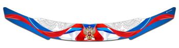 2 899 р. Дефлектор капота CA-Plastic  Geely Okavango (2021-2025) (Серия Полноцвет, окрашенный)  с доставкой в г. Керчь. Увеличить фотографию 8