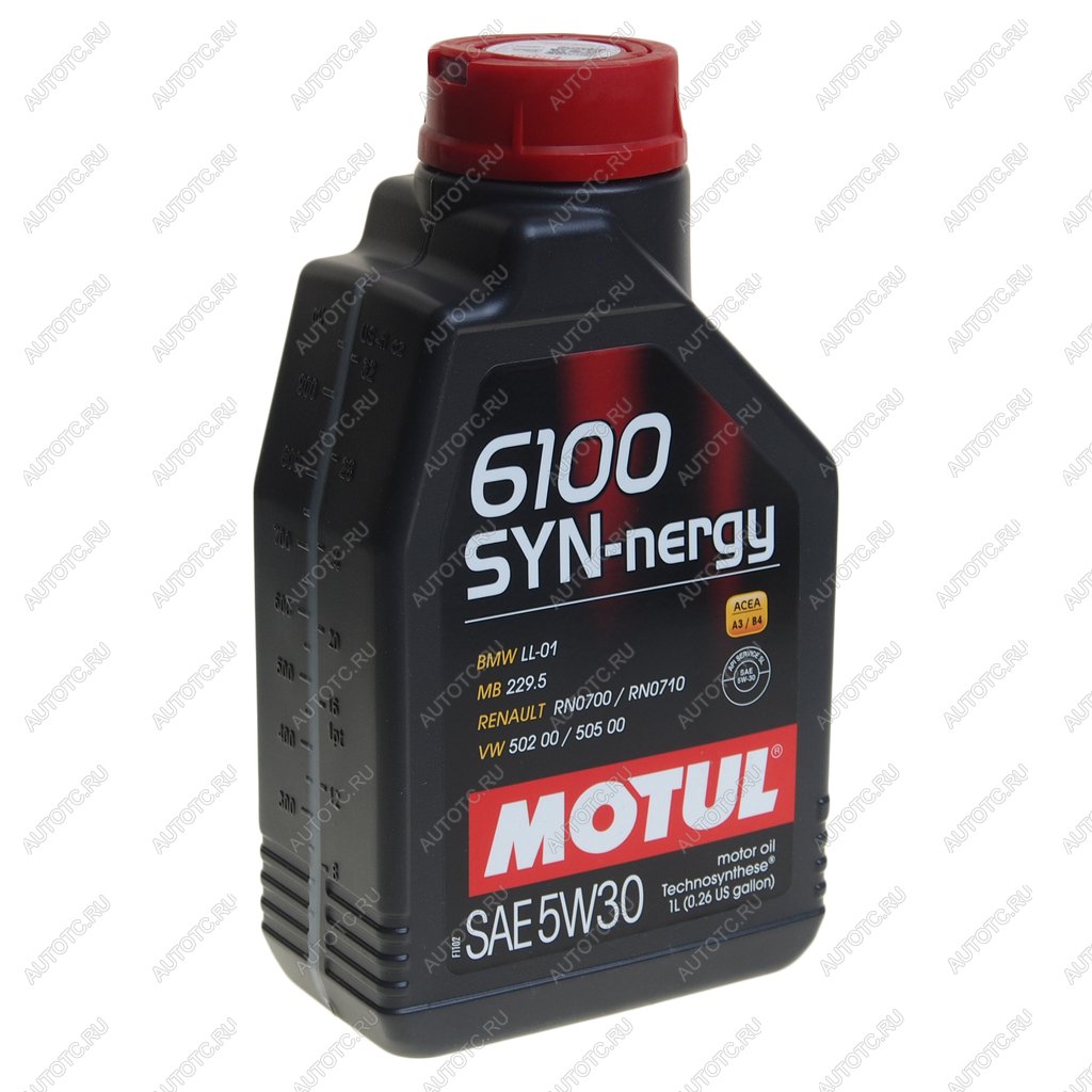 1 199 р. Масло моторное 6100 SYN-NERGIE 5W30 псинт.1л MOTUL MOTUL 112137  с доставкой в г. Керчь