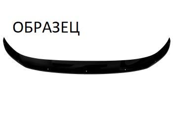 Дефлектор капота SIM Toyota Land Cruiser J300 дорестайлинг (2021-2025) (черный)