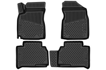 Коврики 3D в салон Element Livan S6 Pro (2023-2025) (черные)