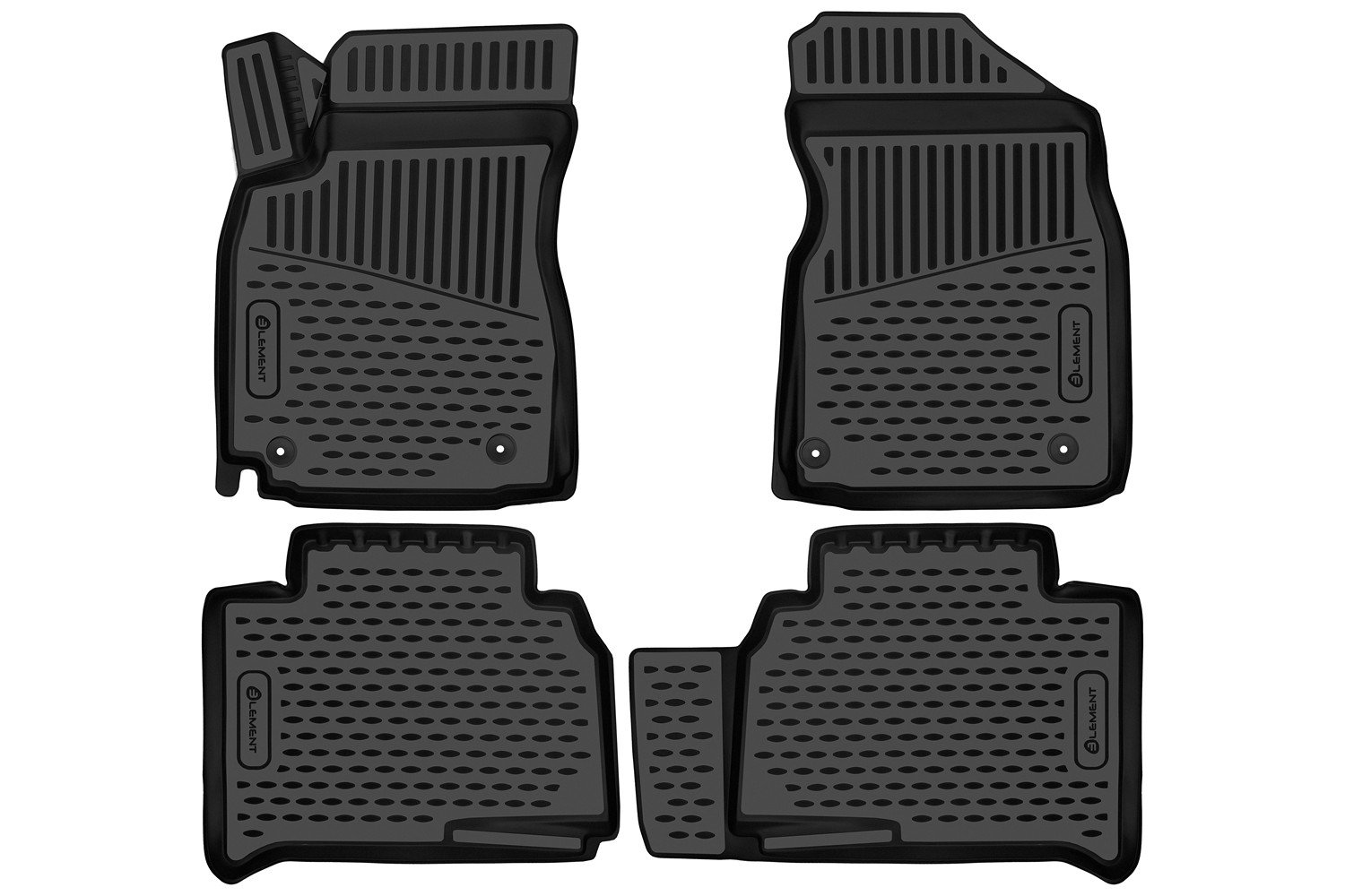 1 999 р. Коврики 3D в салон Element  Livan S6 Pro (2023-2025) (черные)  с доставкой в г. Керчь
