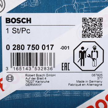 52 999 р. Заслонка MERCEDES Srinter,C,E,G,ML дроссельная в сборе BOSCH BOSCH 0280750017  с доставкой в г. Керчь. Увеличить фотографию 6