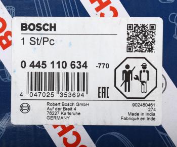 36 849 р. Форсунка OPEL Movano RENAULT Master топливная BOSCH BOSCH 0445110634  с доставкой в г. Керчь. Увеличить фотографию 6