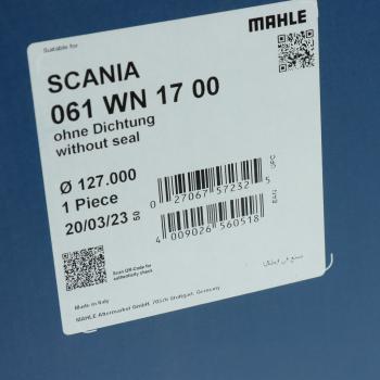 7 999 р. Гильза цилиндра SCANIA P,G,R,T,K,4 series дв.DC11.01,DSC12.01 d=127 MAHLE MAHLE 061wn1700  с доставкой в г. Керчь. Увеличить фотографию 5