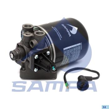 4 899 р. Осушитель воздуха DAF,IVECO,MAN,SCANIA (24V,8.1bar) SAMPA SAMPA 096.289-01  с доставкой в г. Керчь. Увеличить фотографию 1