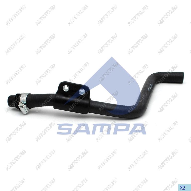 1 149 р. Патрубок DAF радиатора нижний SAMPA SAMPA 052.003 SAMPA 052.003  с доставкой в г. Керчь