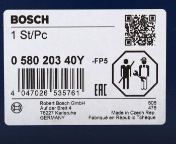 18 399 р. Насос топливный MERCEDES Viano (W639) BOSCH BOSCH 058020340y BOSCH 058020340y  с доставкой в г. Керчь. Увеличить фотографию 6