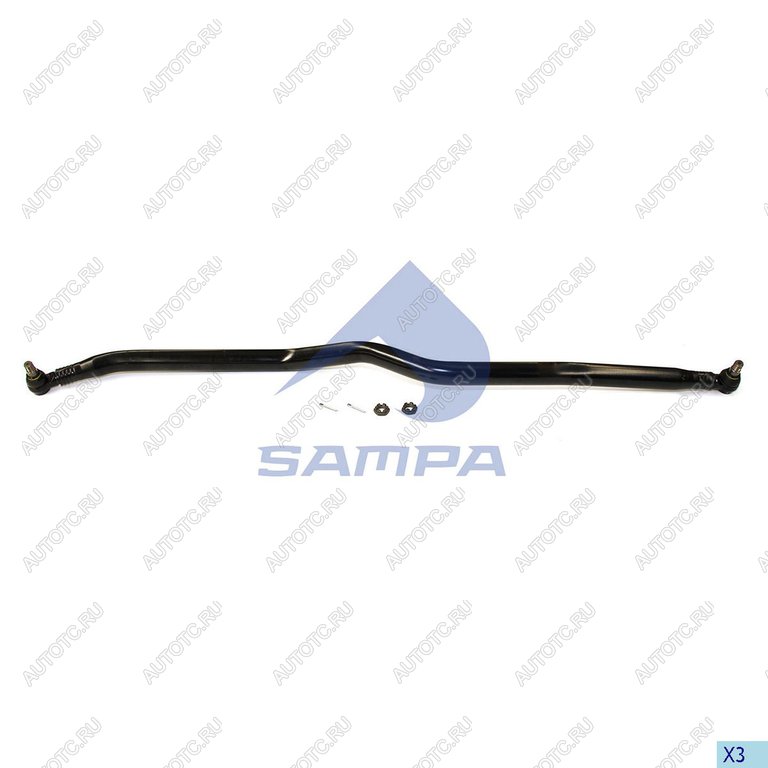 8 999 р. Тяга рулевая SCANIA продольная L=1921мм SAMPA SAMPA 097.205-01  с доставкой в г. Керчь