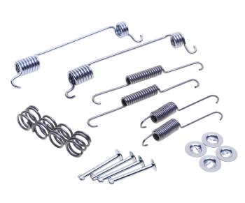 739 р. Ремкомплект NISSAN Micra (92-03) колодок тормозных задних BOSCH BOSCH 1987475124  с доставкой в г. Керчь. Увеличить фотографию 1