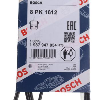 1 589 р. Ремень приводной поликлиновой 8PK1612 КАМАЗ-5490 BOSCH BOSCH 1987947054  с доставкой в г. Керчь. Увеличить фотографию 3