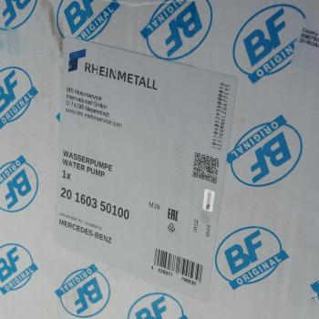 12 999 р. Насос водяной MERCEDES дв.OM501,OM502 BF BF 20160350100  с доставкой в г. Керчь. Увеличить фотографию 4