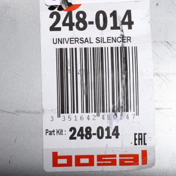 6 999 р. Глушитель универсальный средняя часть BOSAL BOSAL 248-014  с доставкой в г. Керчь. Увеличить фотографию 3