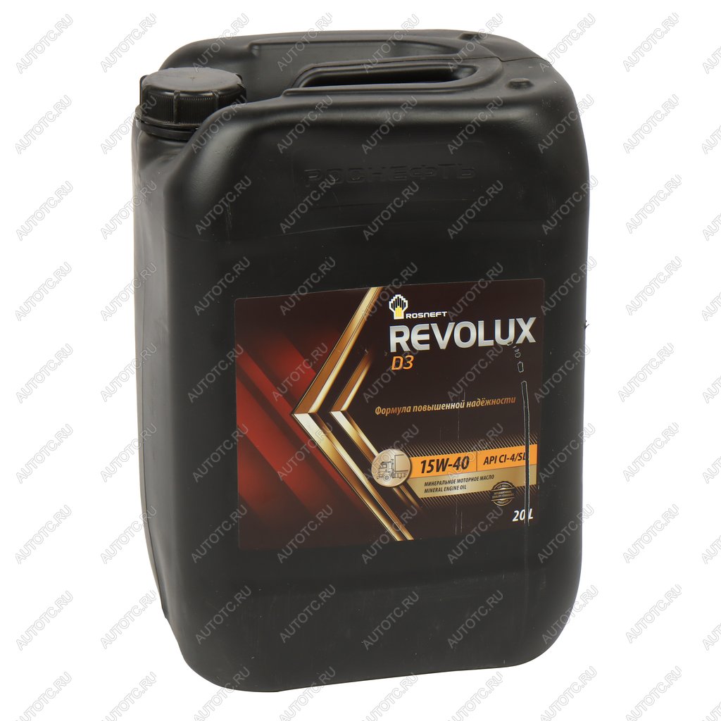 5 949 р. Масло дизельное REVOLUX D3 15W40 E7CI-4SL мин.20л РОСНЕФТЬ РОСНЕФТЬ 40620869  с доставкой в г. Керчь