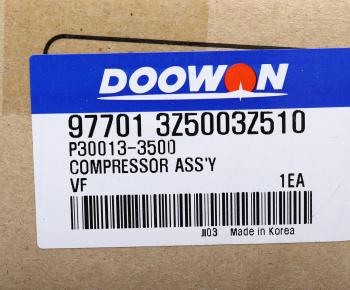 29 999 р. Компрессор HYUNDAI i40 (12-) кондиционера DOOWON DOOWON 97701-3z500  с доставкой в г. Керчь. Увеличить фотографию 6