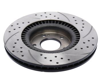 14 949 р. Диск тормозной HYUNDAI Sonata (15-) KIA Optima (15-) передний перфорированный комплект TAYGA TAYGA bdf075  с доставкой в г. Керчь. Увеличить фотографию 3