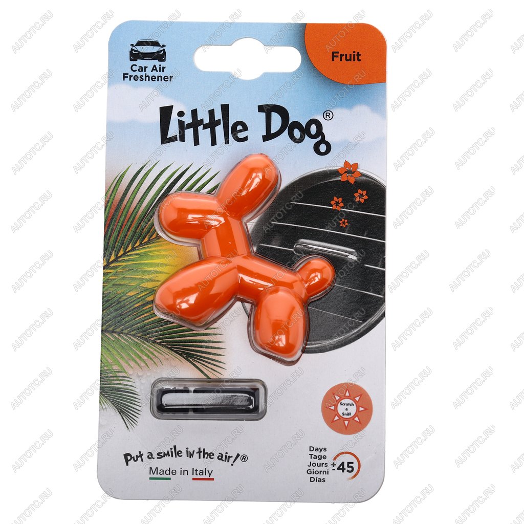 295 р. Ароматизатор на дефлектор полимерный (Фрукты) Little Dog DRIVE INT DRIVE INT ed0909  с доставкой в г. Керчь