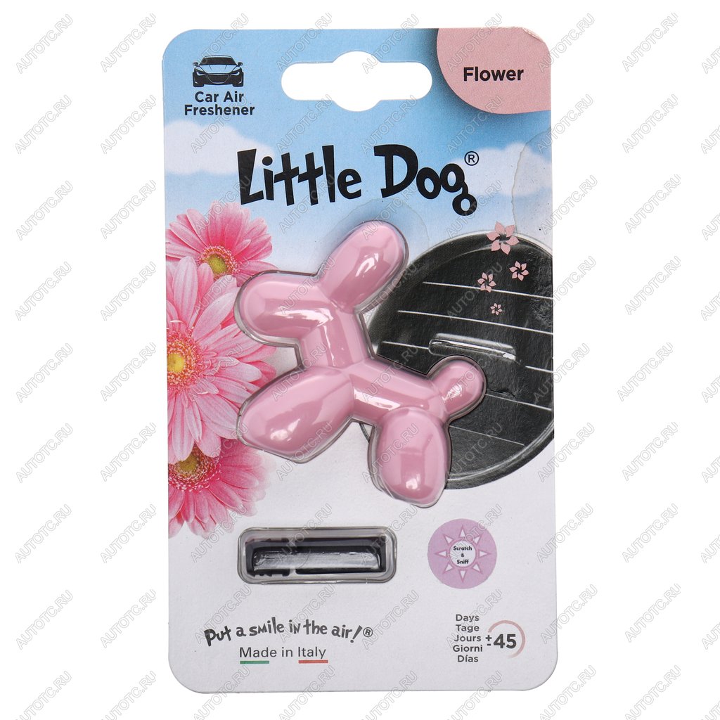 299 р. Ароматизатор на дефлектор полимерный (Цветочный) Little Dog DRIVE INT DRIVE INT ed1313  с доставкой в г. Керчь
