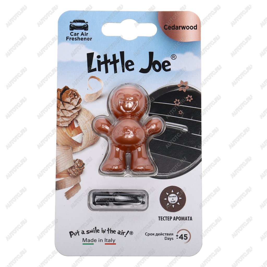 295 р. Ароматизатор на дефлектор полимерный (Кедровое дерево) Little Joe Metallic DRIVE INT DRIVE INT ef1919  с доставкой в г. Керчь