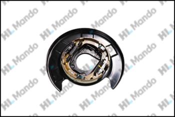 3 899 р. Щит тормоза SSANGYONG Actyon (10-) (2WD) задний левый (с колодками) MANDO MANDO ex4831034012 MANDO ex4831034012  с доставкой в г. Керчь. Увеличить фотографию 2