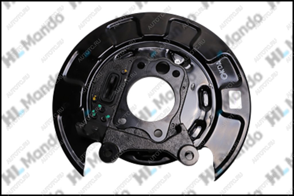 6 799 р. Щит тормоза HYUNDAI Tucson (04-) (2WD) KIA Sportage (04-) (2WD) задний правый (с колодками) MANDO MANDO ex582702e000 MANDO ex582702e000  с доставкой в г. Керчь
