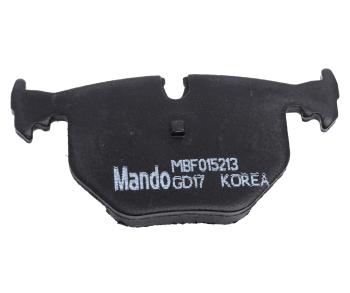 1 899 р. Колодки тормозные BMW 7 (E65,66) задние (4шт.) MANDO MANDO mbf015213  с доставкой в г. Керчь. Увеличить фотографию 3