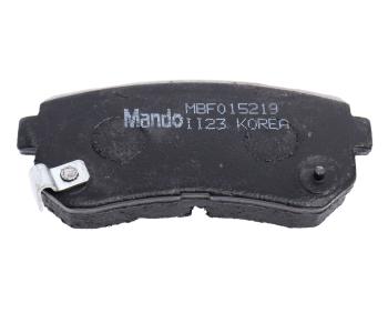 1 699 р. Колодки тормозные HYUNDAI Accent KIA Rio (05-) задние (4шт.) MANDO MANDO mbf015219 MANDO mbf015219  с доставкой в г. Керчь. Увеличить фотографию 4