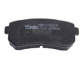 1 699 р. Колодки тормозные HYUNDAI Accent KIA Rio (05-) задние (4шт.) MANDO MANDO mbf015219 MANDO mbf015219  с доставкой в г. Керчь. Увеличить фотографию 3