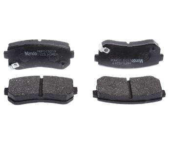 1 699 р. Колодки тормозные HYUNDAI Accent KIA Rio (05-) задние (4шт.) MANDO MANDO mbf015219 MANDO mbf015219  с доставкой в г. Керчь. Увеличить фотографию 1