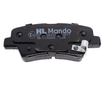2 759 р. Колодки тормозные HYUNDAI Veloster (11-) задние (4шт.) MANDO MANDO mbf015263  с доставкой в г. Керчь. Увеличить фотографию 4