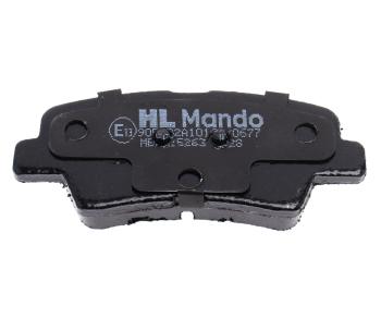 2 759 р. Колодки тормозные HYUNDAI Veloster (11-) задние (4шт.) MANDO MANDO mbf015263  с доставкой в г. Керчь. Увеличить фотографию 3