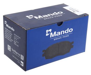 3 099 р. Колодки тормозные BMW E90,E60 (03-) (1.8/3.0) задние (4шт.) MANDO MANDO mbf015412 MANDO mbf015412  с доставкой в г. Керчь. Увеличить фотографию 5
