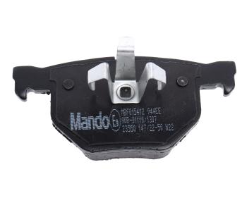 3 099 р. Колодки тормозные BMW E90,E60 (03-) (1.8/3.0) задние (4шт.) MANDO MANDO mbf015412 MANDO mbf015412  с доставкой в г. Керчь. Увеличить фотографию 4